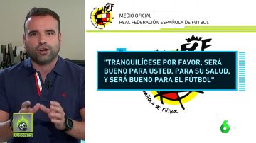 La RFEF no aprueba el calendario de LaLiga y pide "calma" a Javier Tebas
