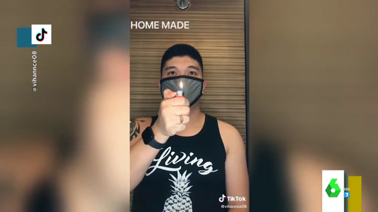 El vídeo de Tik Tok que pone a prueba la seguridad de diferentes mascarillas: así evidencia que la de tela por muy bonita que sea no sirve El vídeo de Tik Tok que pone a prueba la seguridad de diferentes mascarillas: así evidencia que la de tela por muy bonita que sea no sirve