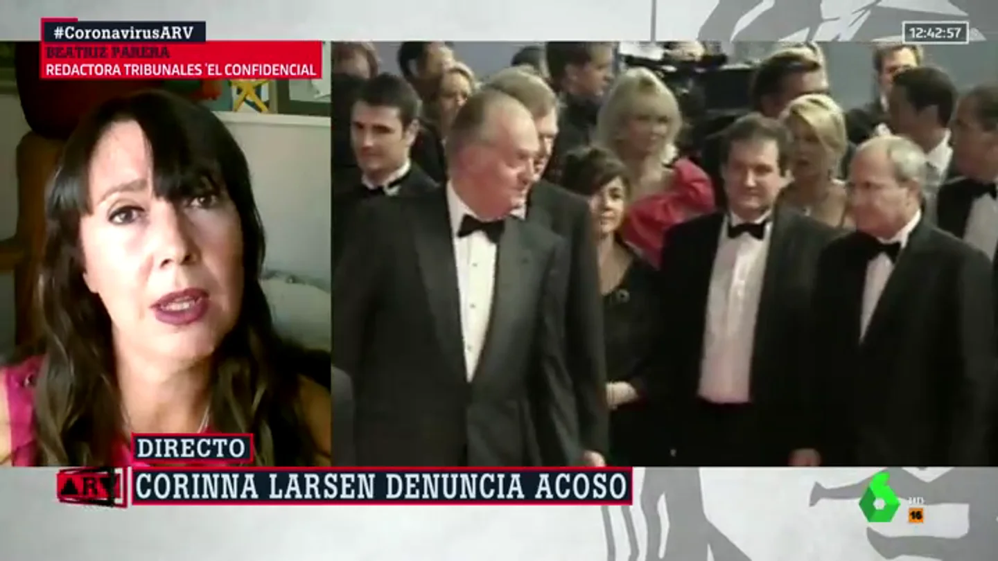 La periodista Beatriz Parera corinna
