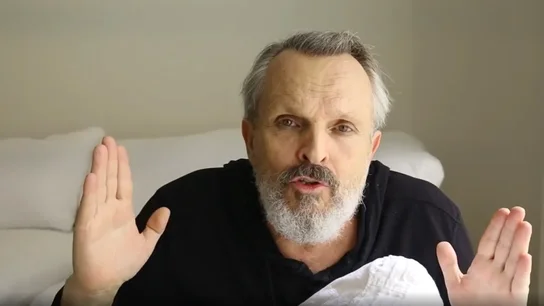 Miguel Bosé, en un vídeo en su cuenta de Instagram Miguel Bosé, en un vídeo en su cuenta de Instagram
