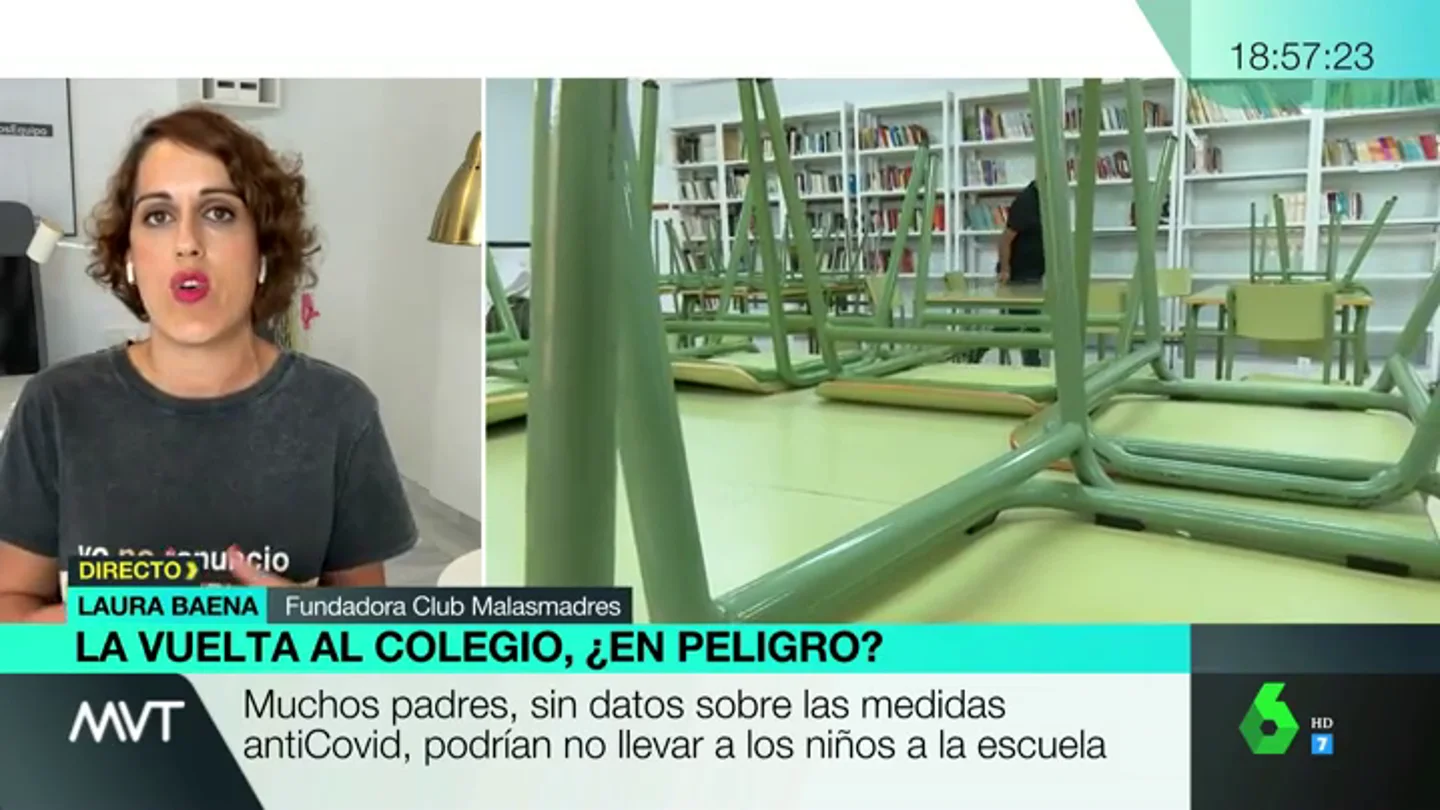 Malasmadres denuncia que las dudas sobre la vuelta al cole impiden la conciliación: "¿Cómo nos vamos a organizar?" Malasmadres denuncia que las dudas sobre la vuelta al cole impiden la conciliación: "¿Cómo nos vamos a organizar?"