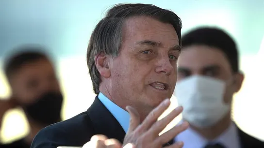 El presidente de Brasil, Jair Bolsonaro. El presidente de Brasil, Jair Bolsonaro.