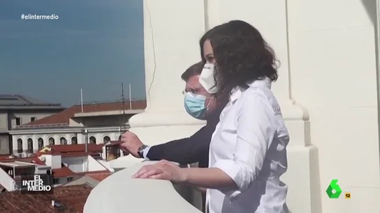 Vídeo manipulado - La incrédula pregunta de Díaz Ayuso a Martínez-Almeida al ver a una pareja teniendo sexo: : "¿Qué estarán haciendo?" Vídeo manipulado - La incrédula pregunta de Díaz Ayuso a Martínez-Almeida al ver a una pareja teniendo sexo: : "¿Qué estarán haciendo?"