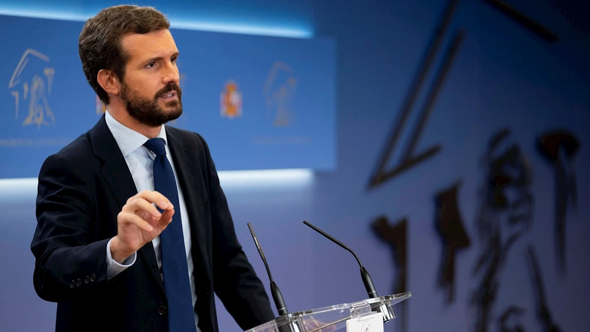 Pablo Casado, líder de la oposición