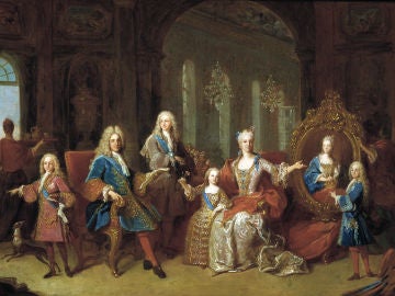Felipe V y su familia