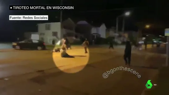 Mueren dos personas durante un tiroteo en la tercera noche de disturbios en Wisconsin Mueren dos personas durante un tiroteo en la tercera noche de disturbios en Wisconsin