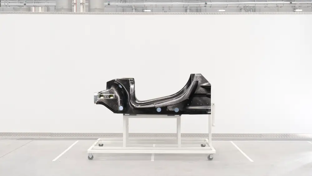 McLaren presenta su nuevo chasis