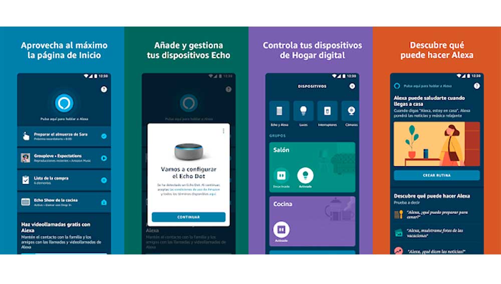 Configurar alexa en online android