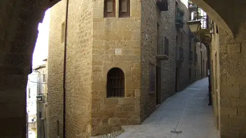 Calle y fachada, Sos del Rey Católico Calle y fachada, Sos del Rey Católico