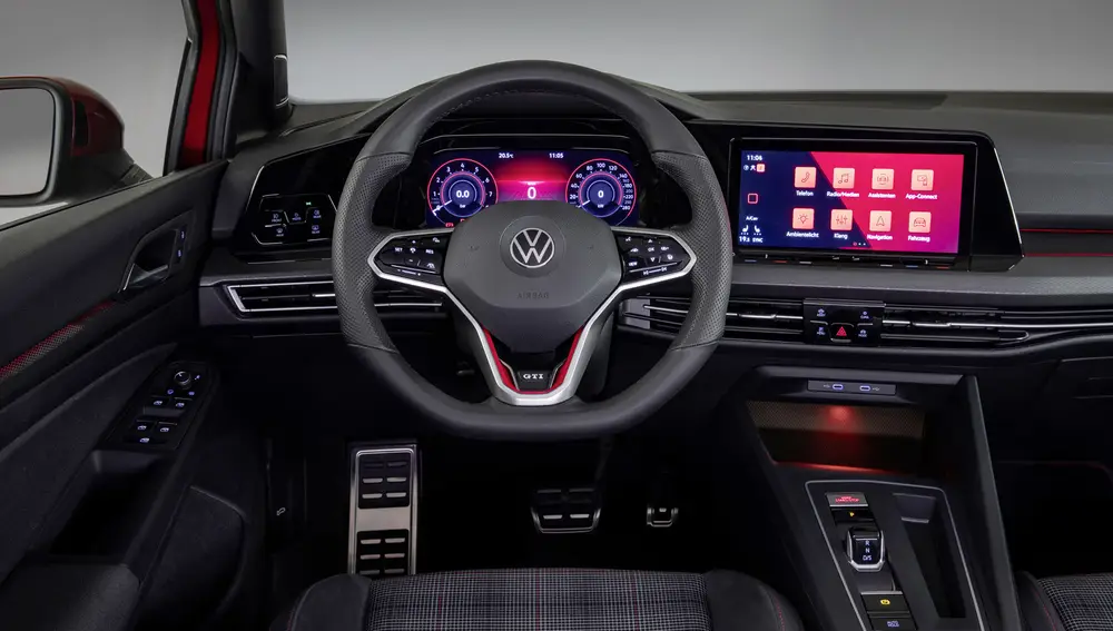 El Golf GTI viene con un alto nivel de tecnología