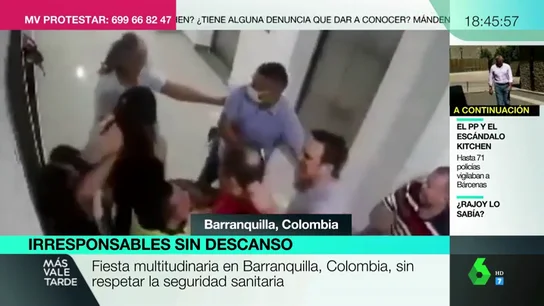 Agreden a puñetazos a dos mujeres por quejarse de una multitudinaria fiesta ilegal que no respetaba las medidas de seguridad Agreden a puñetazos a dos mujeres por quejarse de una multitudinaria fiesta ilegal que no respetaba las medidas de seguridad