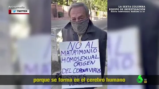 El homófobo motivo de un hombre sobre el origen del coronavirus El homófobo motivo de un hombre sobre el origen del coronavirus