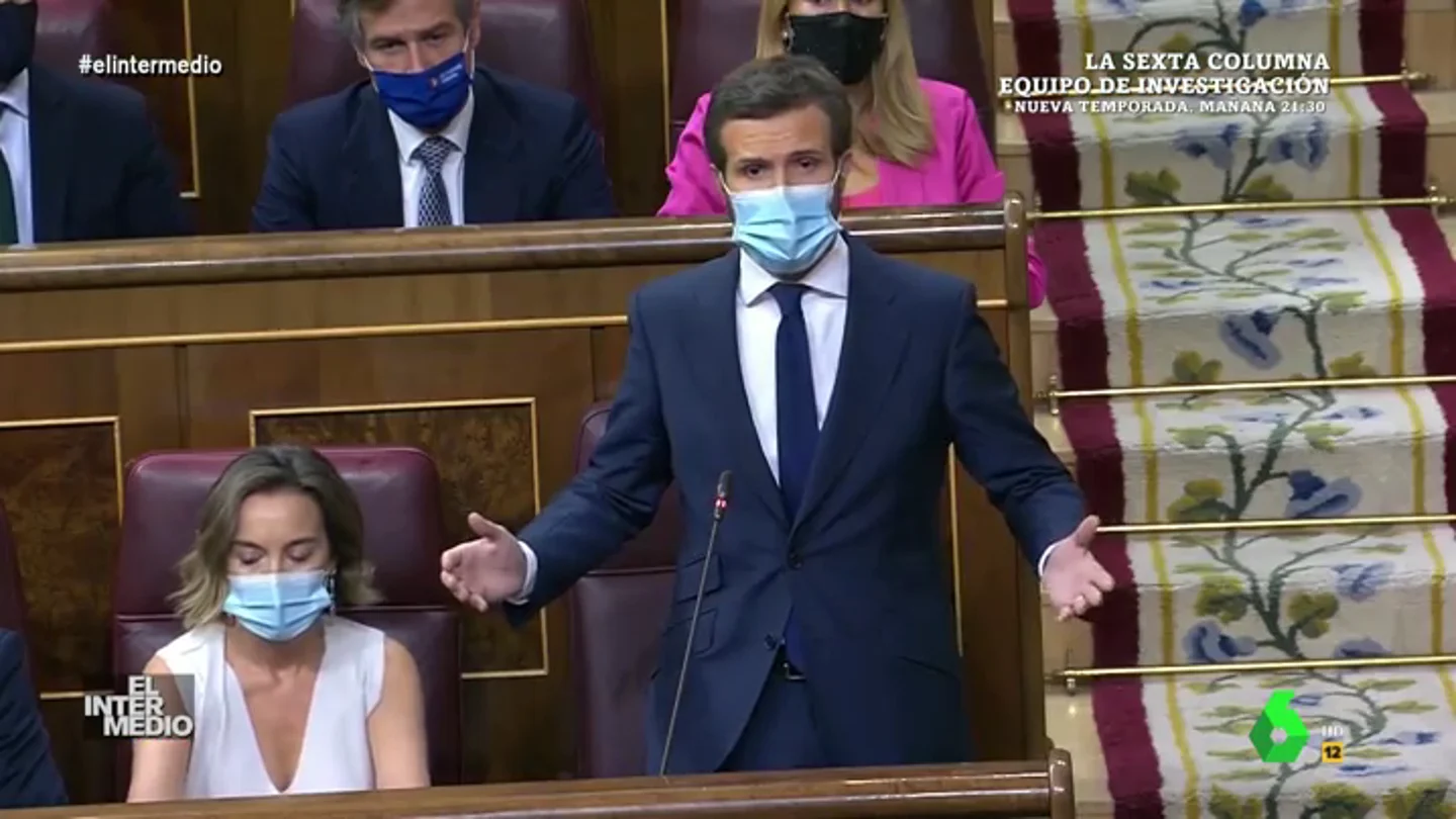 Vídeo manipulado: Pablo Casado y Teodoro García Egea sorprende con un actuación en directo en el Congreso Vídeo manipulado: Pablo Casado y Teodoro García Egea sorprende con un actuación en directo en el Congreso