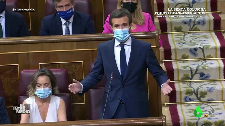 Vídeo manipulado: Pablo Casado y Teodoro García Egea sorprende con un actuación en directo en el Congreso