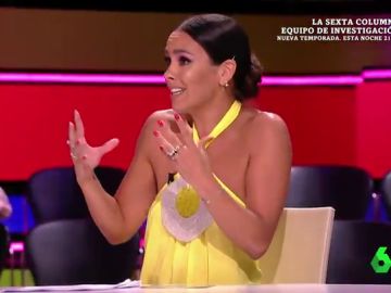 El espectacular vestido amarillo de Cristina Pedroche de Ágatha Ruiz de la Prada con guiño ecologista: "