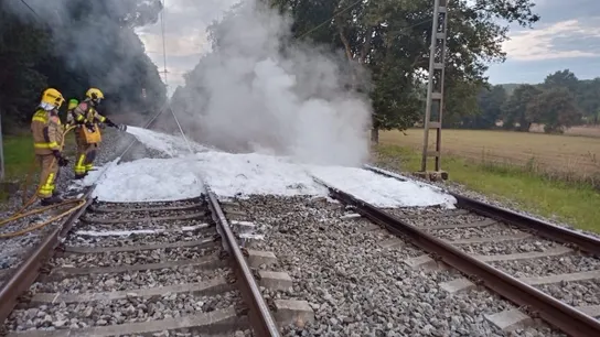 Actos vadálicos en trenes de Cataluña Actos vadálicos en trenes de Cataluña