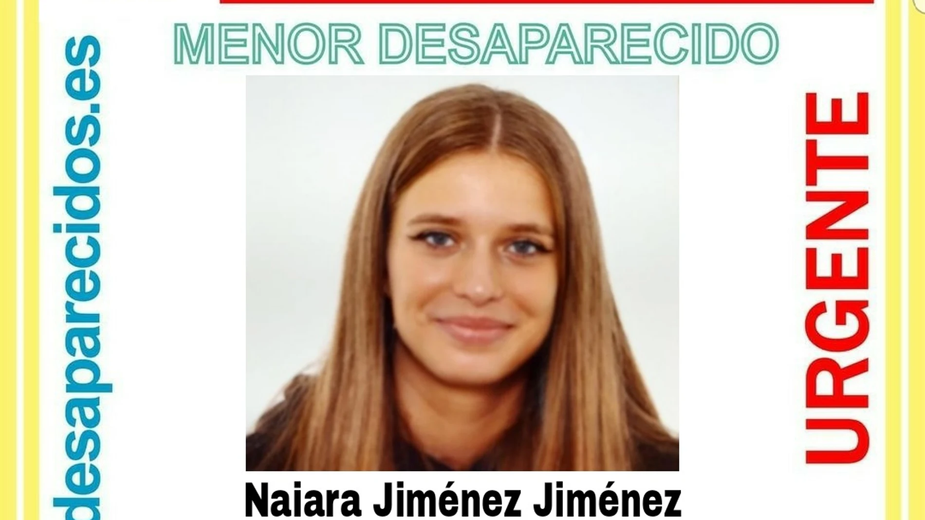 Naiara Jiménez, desaparecida