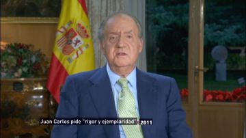 Cuando el rey Juan Carlos hablaba de ejemplaridad en plena crisis mientras tenía &quot;una máquina para contar billetes en Zarzuela&quot;