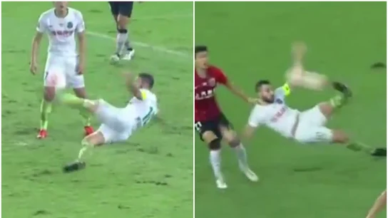 Alessandrini y su golazo de tijera Alessandrini y su golazo de tijera