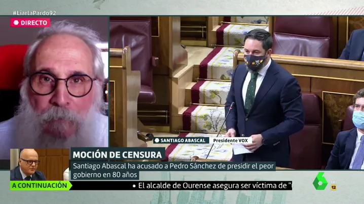 Agustín Zamarrón (PSOE), sobre Abascal: "Es un franquista"