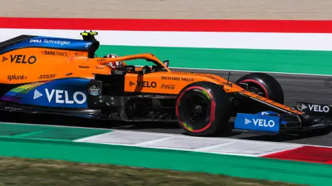 Lando Norris salvó el fin de semana siendo sexto Lando Norris salvó el fin de semana siendo sexto