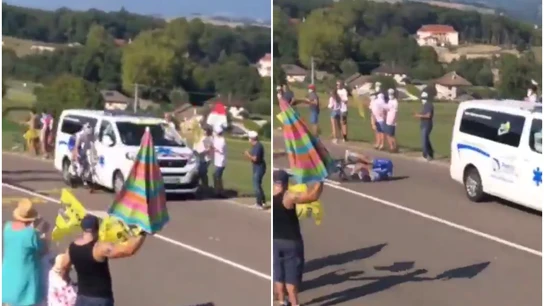 Jungels, atropellado por una ambulancia Jungels, atropellado por una ambulancia