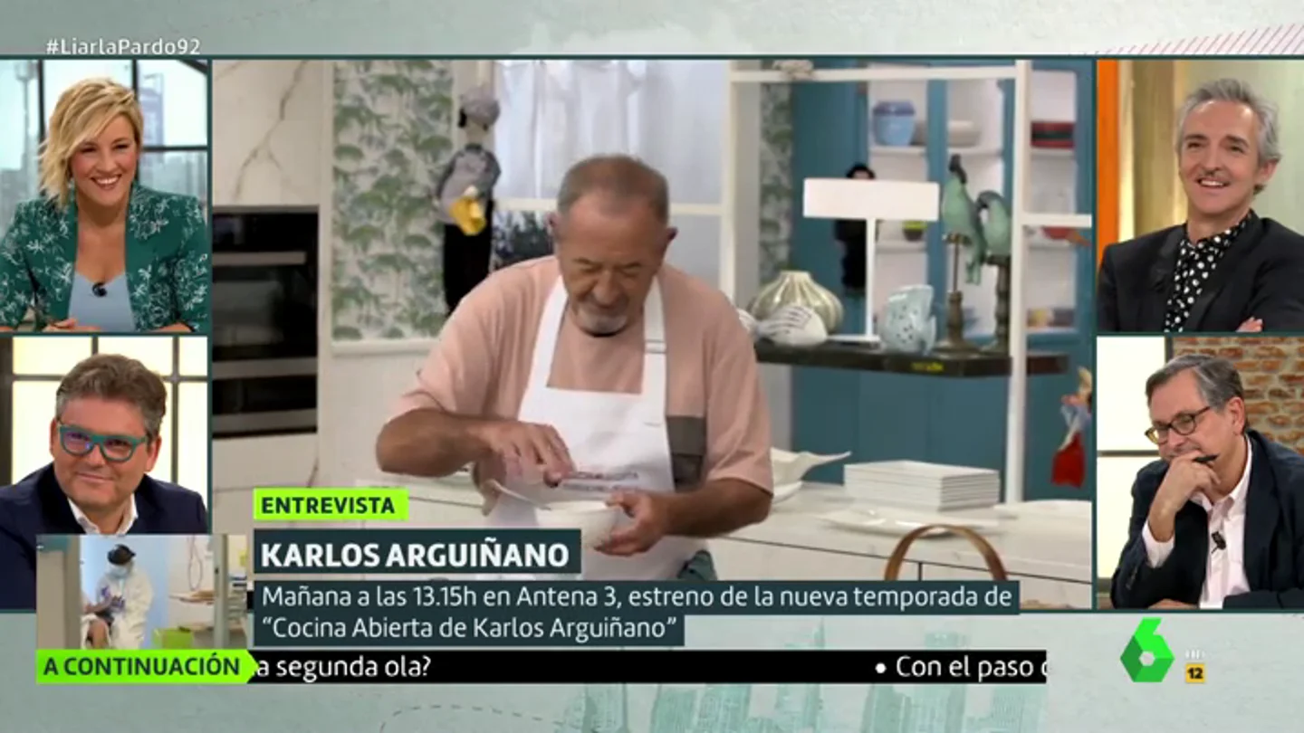 Karlos Arguiñano cuenta los secretos para hacer una tortilla francesa “diez” Karlos Arguiñano cuenta los secretos para hacer una tortilla francesa “diez”