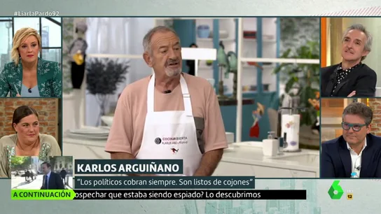 Karlos Arguiñano en Liarla Pardo Karlos Arguiñano en Liarla Pardo