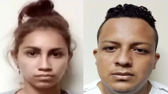 Imagen de la pareja detenida por matar y fingir la desaparición de un bebé Imagen de la pareja detenida por matar y fingir la desaparición de un bebé
