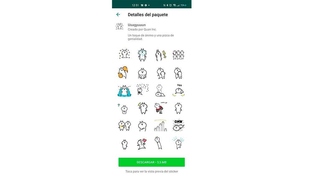 Nuevos stickers de WhatsApp