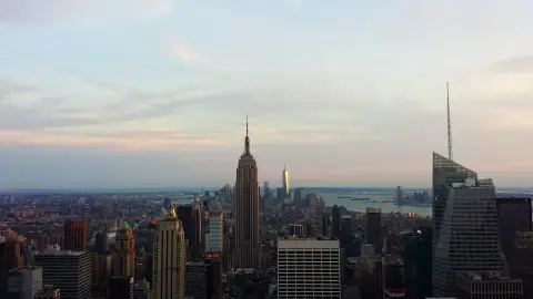 Panorámica del skyline de Nueva York Panorámica del skyline de Nueva York