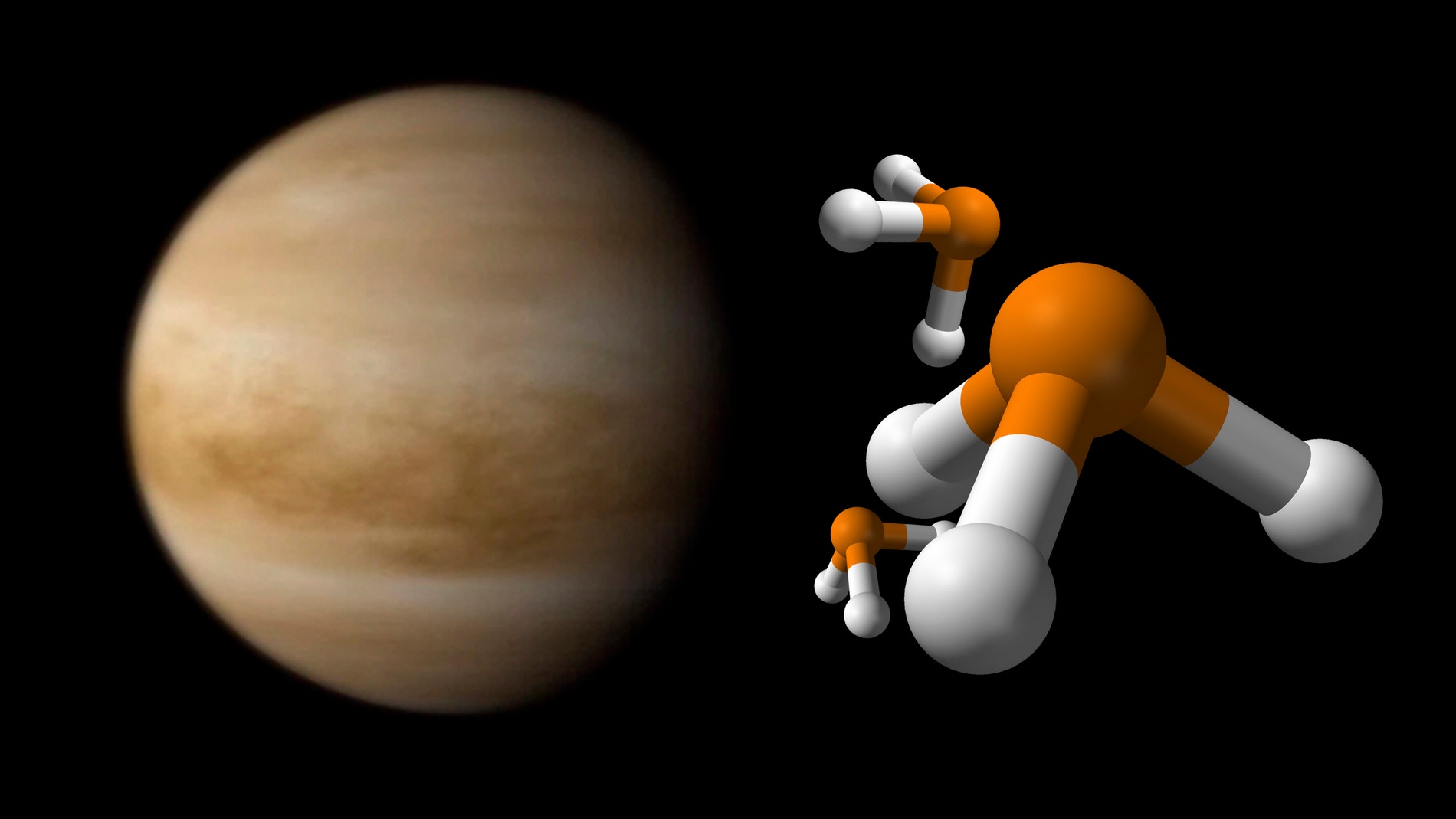 Detectan en Venus fosfina un gas que en la Tierra producen los seres vivos