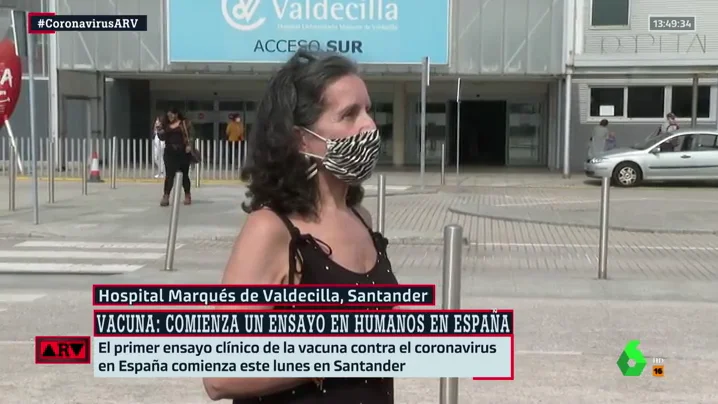 Habla una voluntaria del ensayo español contra el coronavirus: "Tenemos miedo, no sabemos cómo vamos a reaccionar" Habla una voluntaria del ensayo español contra el coronavirus: "Tenemos miedo, no sabemos cómo vamos a reaccionar"