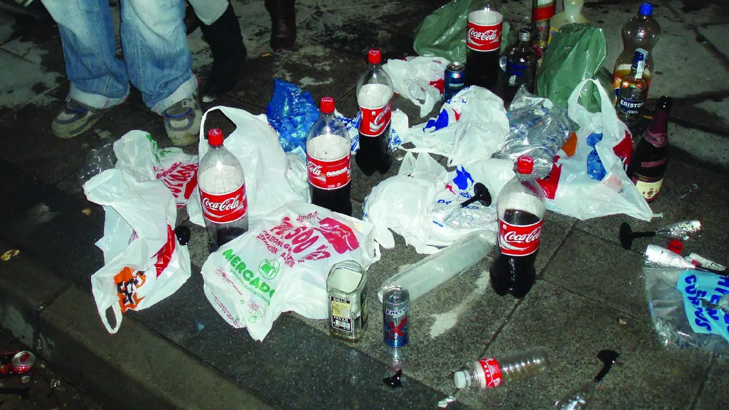 Botellón juvenil botellon