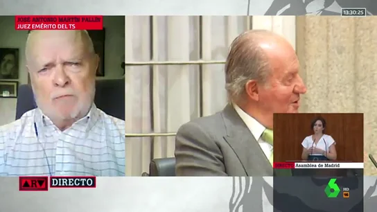 Martín Pallín, juez emérito del Supremo: "¿Si el rey fuera pederasta, alguien defendería que fuera inviolable?" Martín Pallín, juez emérito del Supremo: "¿Si el rey fuera pederasta, alguien defendería que fuera inviolable?"