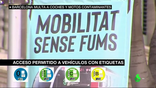 Entra en vigor la 'zona de bajas emisiones' de Barcelona: esto es lo que debes saber antes de entrar en coche a la ciudad condal Entra en vigor la 'zona de bajas emisiones' de Barcelona: esto es lo que debes saber antes de entrar en coche a la ciudad condal