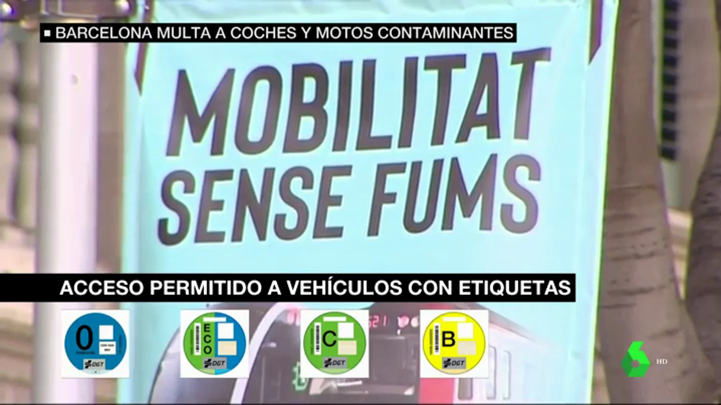 Entra en vigor la 'zona de bajas emisiones' de Barcelona: esto es lo que debes saber antes de entrar en coche a la ciudad condal Entra en vigor la 'zona de bajas emisiones' de Barcelona: esto es lo que debes saber antes de entrar en coche a la ciudad condal