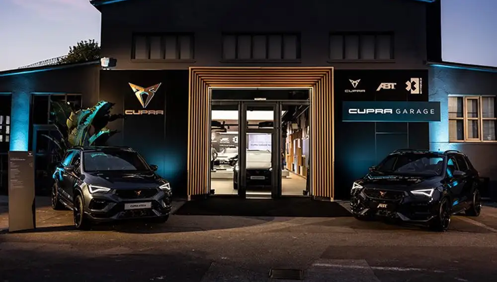 Cupra Garage en Hamburgo, Alemania