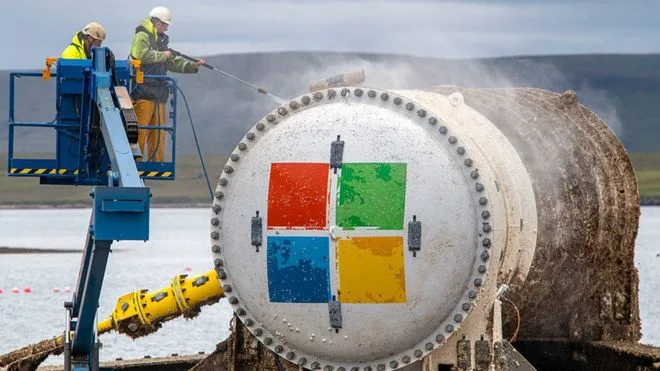 Microsoft reflota centro de datos sumergido en el mar: se ha conservado mejor que los situados en superficie Microsoft reflota centro de datos sumergido en el mar: se ha conservado mejor que los situados en superficie
