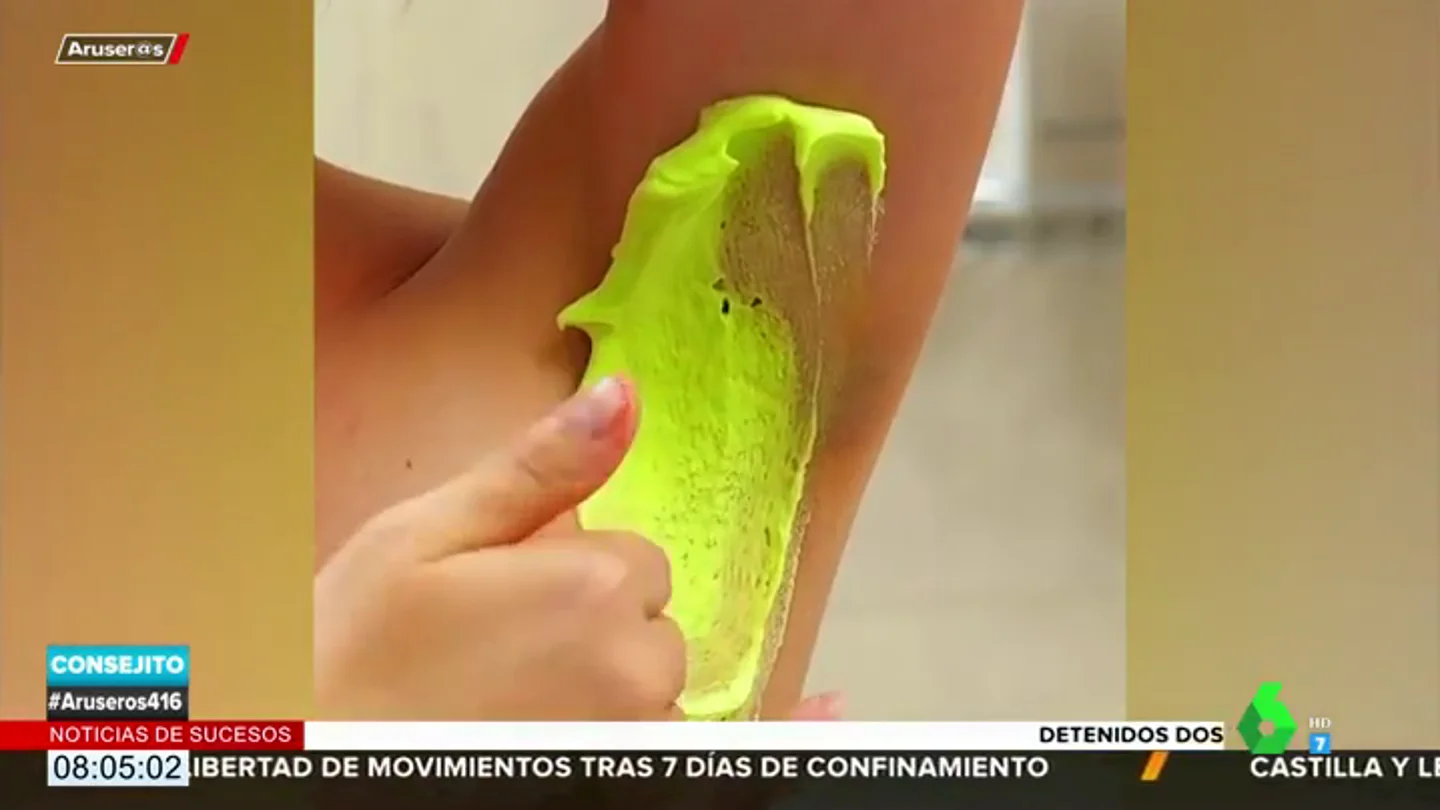 Depilarse con un aguacate Depilarse con un aguacate