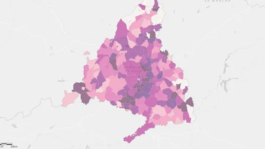 Confinamiento Madrid: Estas son las nuevas zonas restringidas en Madrid Mapa de afecctación del Covid-19 en la Comunidad de Madrid