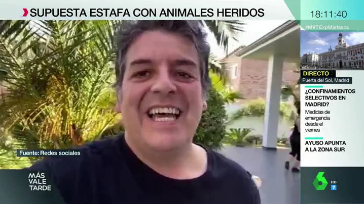 Detenido por estafar 700.000 euros en donativos para curar animales