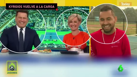 Nick Kyrgios se mofa de Pablo Carreño en un programa de televisión: "No es Picasso" Nick Kyrgios se mofa de Pablo Carreño en un programa de televisión: "No es Picasso"