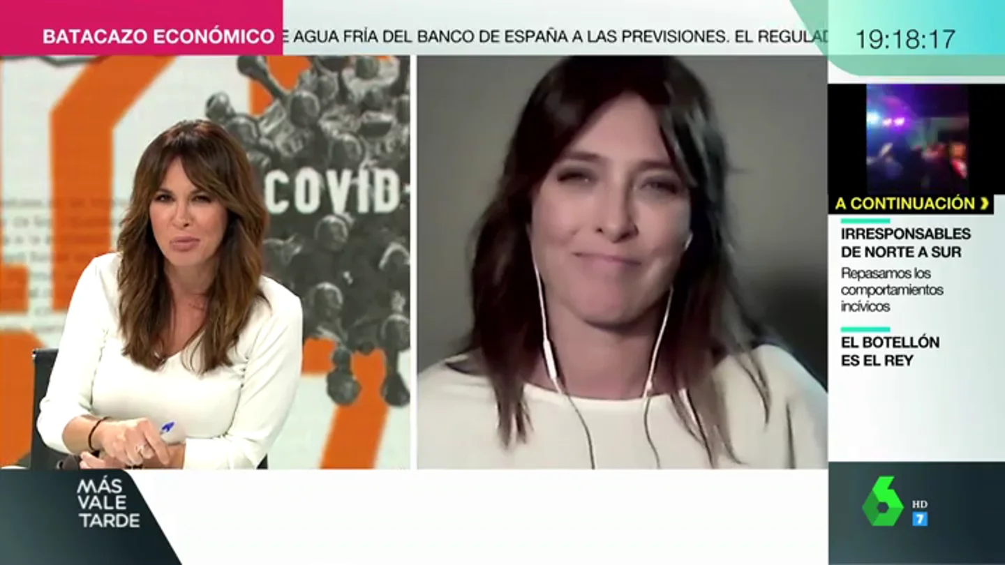 Así afectó el COVID-19 a la hija adolescente de Helena Resano: "No se podía mover, tenía muchos dolores y no remontaba" Así afectó el COVID-19 a la hija adolescente de Helena Resano: "No se podía mover, tenía muchos dolores y no remontaba"