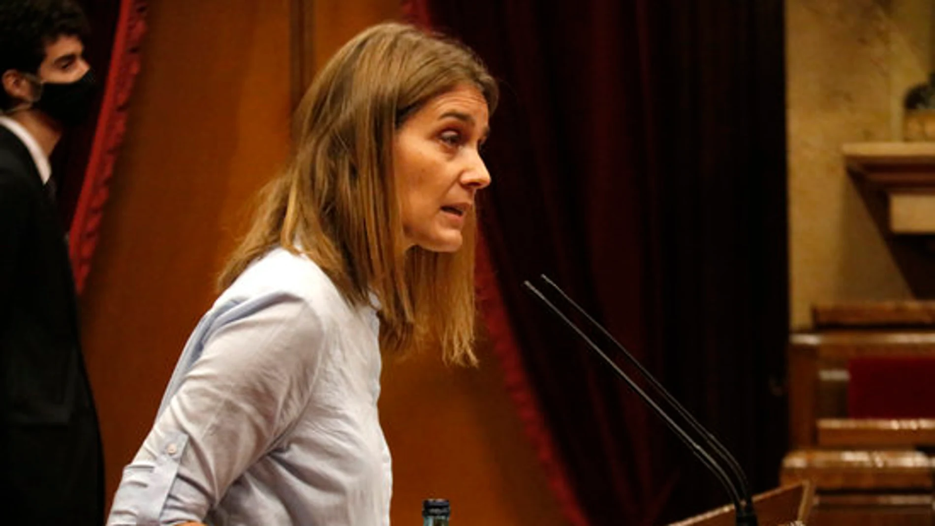 Jèssica Albiach, candidata de En Comú Podem a la Generalitat