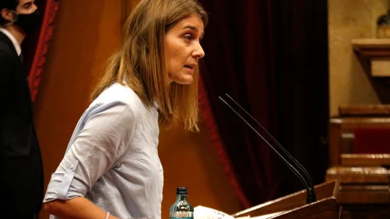 Jèssica Albiach, candidata de En Comú Podem a la Generalitat