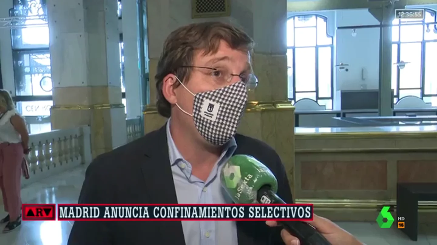 Almeida insiste en no "señalar" a ninguna zona de Madrid: "No quiero especular ni estigmatizar determinados barrios" Almeida insiste en no "señalar" a ninguna zona de Madrid: "No quiero especular ni estigmatizar determinados barrios"