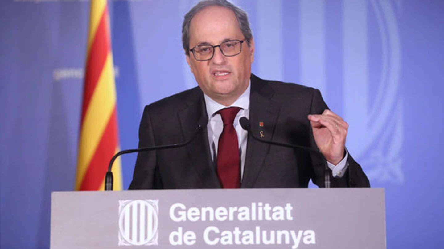 Quim Torra, a la delegació del Govern a Madrid Quim Torra, a la delegació del Govern a Madrid