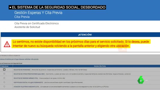 Colapso en la Seguridad Social Colapso en la Seguridad Social