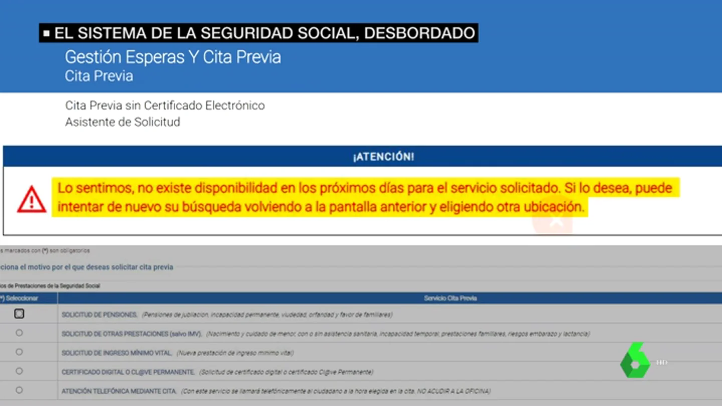 Colapso en la Seguridad Social Colapso en la Seguridad Social